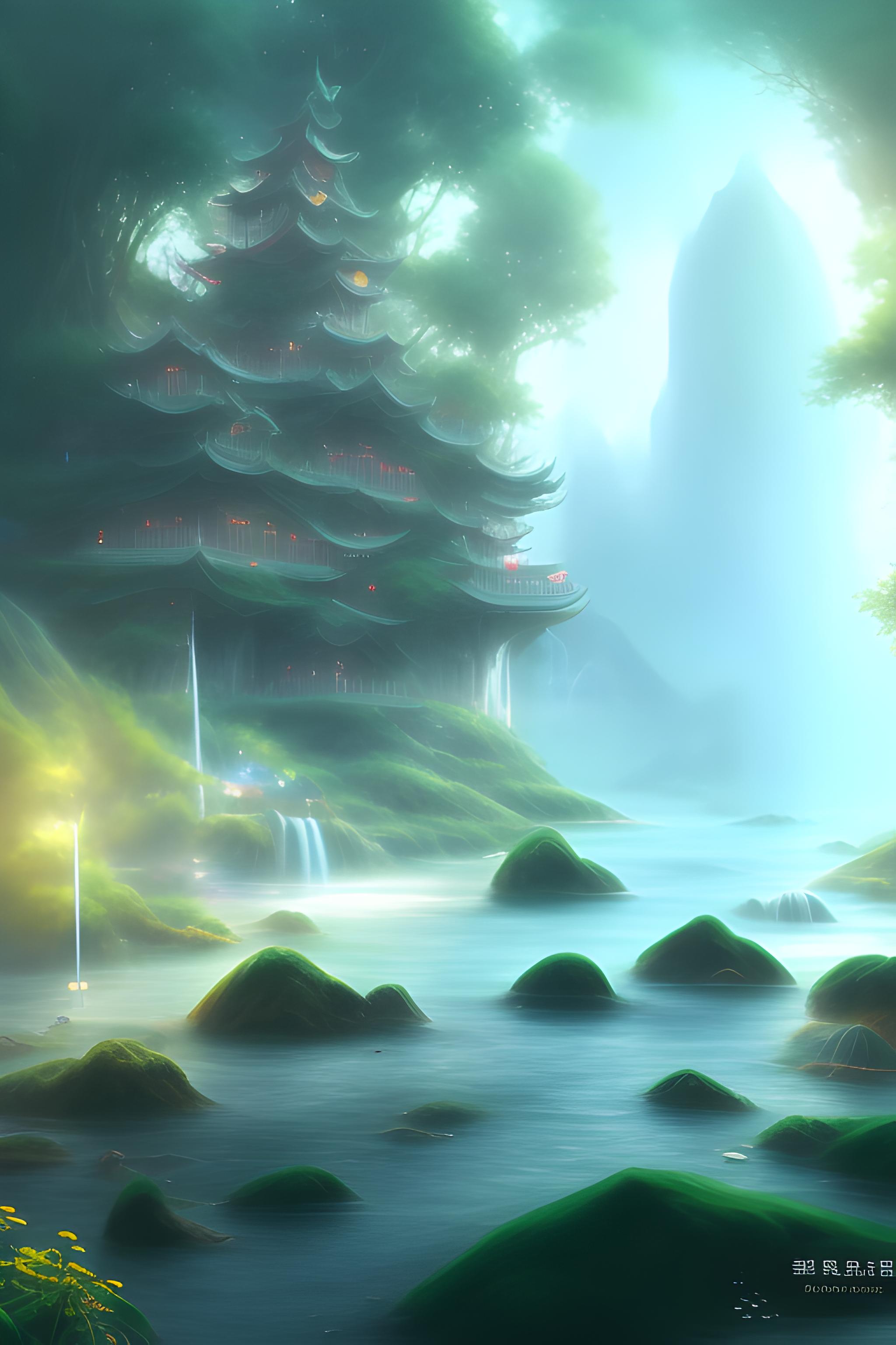 高清花朵风景，大量留白